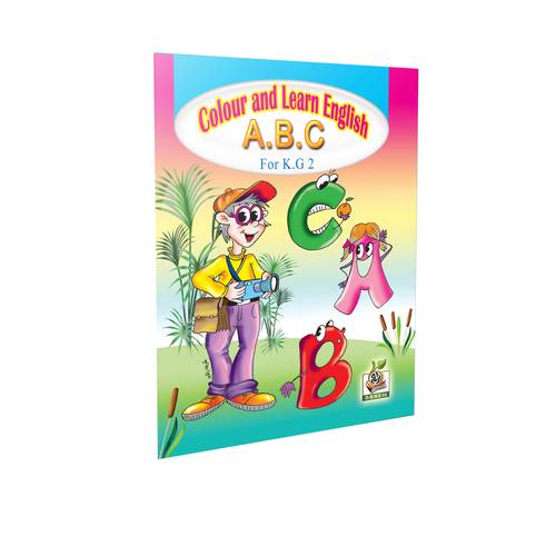 Colour and Learn English A.B.C For KG2