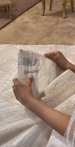  لوقو فستان العروس تطريز 