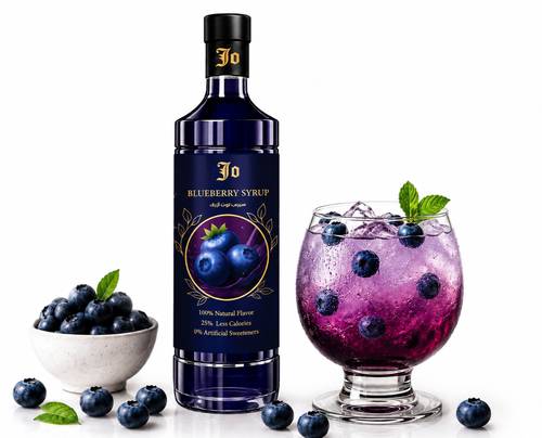 سيروب توت ازرق BLUEBERRY SYRUP