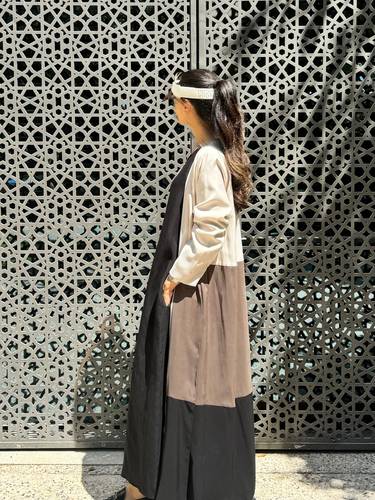 Casual blazer abaya 