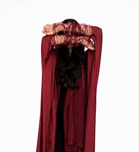 Silk abaya #1B