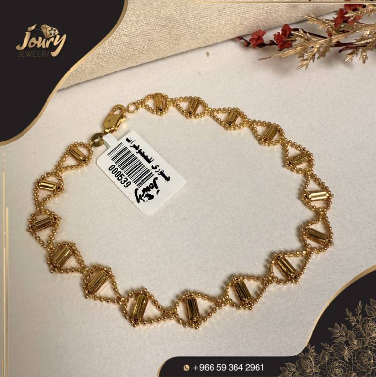 اسواره انسيال ذهب صافي عيار 21 