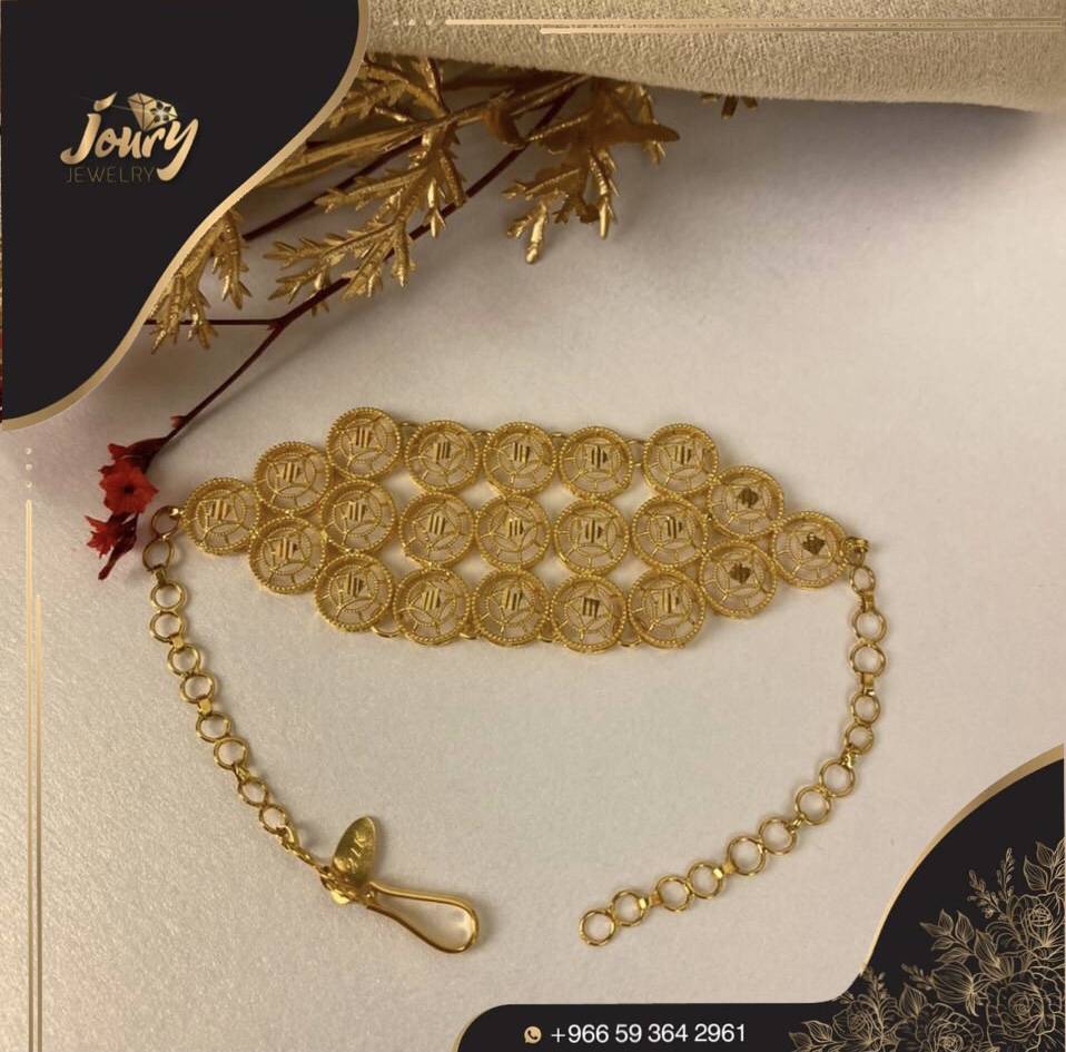 اسوارة ثقيلة ذهب صافي عيار ٢١