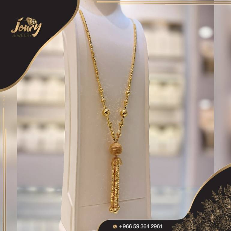 سبحة من اجمل السبح ذهب صافي عيار  21