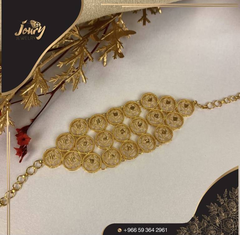 اسوارة ثقيلة ذهب صافي عيار ٢١