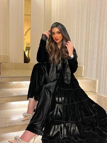 Velvet Abaya | Black
