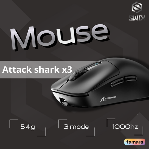 Mouse Attack shark x3- ماوس اتاك شارك اكس 3