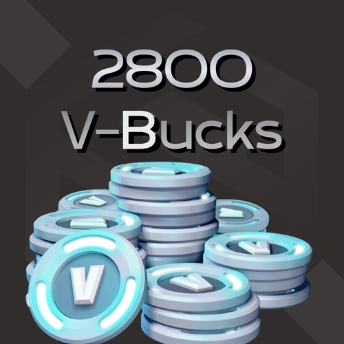 V-Bucks 2800 (للطلب من سيرفر الدسكورد)