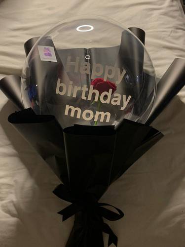 Balloon with Flowers