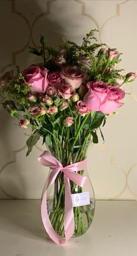 فازه ورد طبيعي