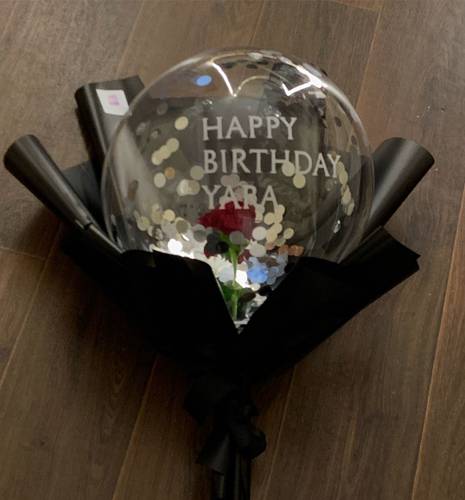 Balloon with Flowers