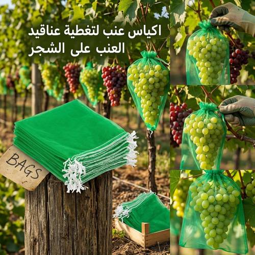 ربطة أكياس حماية العنب (25 حبة)