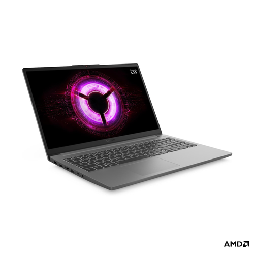LOQ Gaming AMD Ryzen5-150 16GB DDR5 512GB SSD M.2 2242 PCIe® 4.0x4 NVMe® - NVIDIA GeForce RTX™ 3050 6GB GDDR6 - شاشة 15.6 بوصة FHD - DOS - لون رمادي لونا
