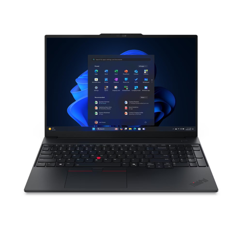 Laptop Lenovo ThinkPad E16 Intel Core Ultra 7-258V Processor, 32GB DDR5, 1TB SSD M.2, Intel Arc Graphics 140V, 16-inch Display WUXGA 1920x1200 IPS, Windows 11 Pro - Black(22AY0002AD) -22AY0002AD