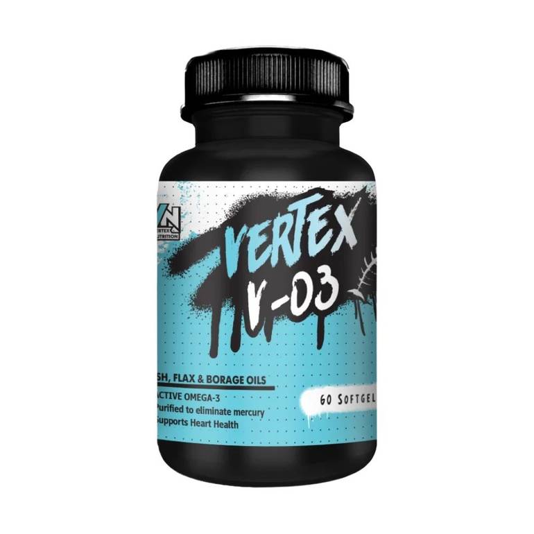 Vertex Nutrition, Omega-3, 60 Softgels, 30 Servings