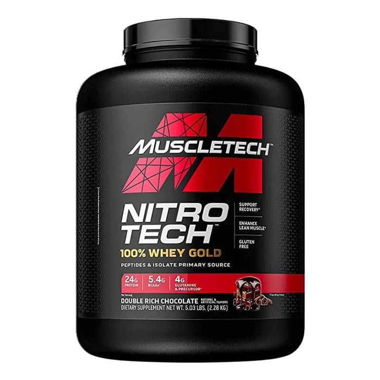 MuscleTech, NitroTech 100% Whey Gold, 2.27kg, 69 Servings