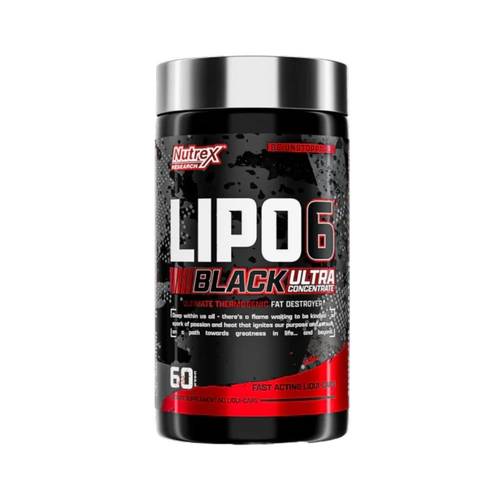 Nutrex Research, Lipo-6 Black UC, 60 Capsules, 60 Serving