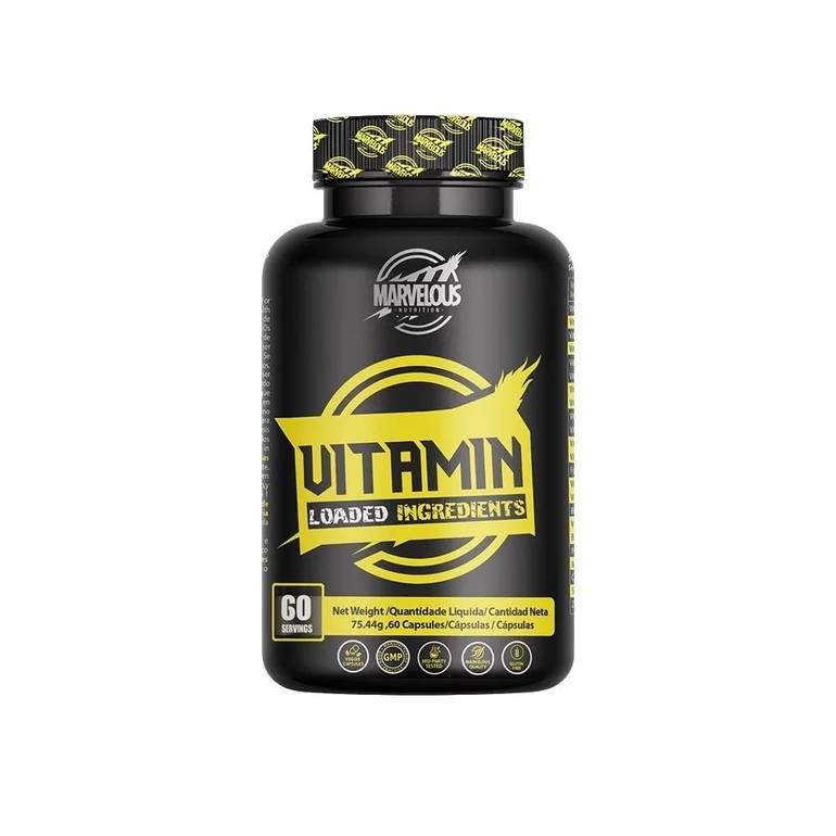 Marvelous Nutrition ,Vitamin Complex Capsules, 60 Servings