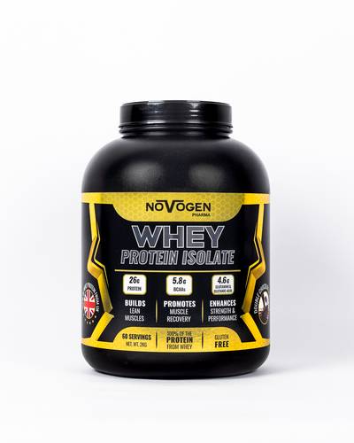 Novogen pharma, Whey protein Isolate, 2kg, 60 Serving