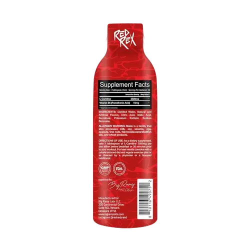 Red Rex, liquid l-Carnitine, 480ml, 32 Serving