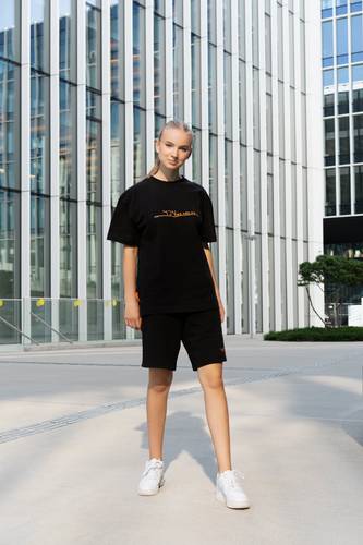 طقم تيشيرت أوفر سايز و شورت - SET T-SHIRT OVERSIZE AND SHORT