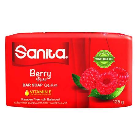 صابون سانيتا توت بري 125 جم 