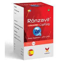 رونزافيت زنك 25 مجم 120 كبسولة 