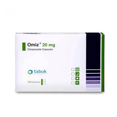 أوميز 20مجم 14 كبسوله