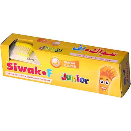 مسواك سواك بالموز + فرشة 