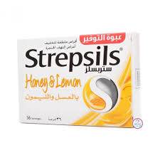 ستربسلز عسل وليمون 36 حبة