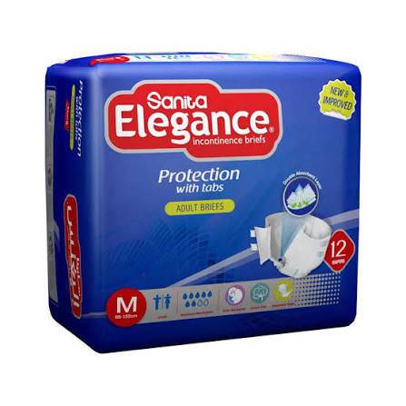 سانيتا اليجانس 12*4 حفاضات