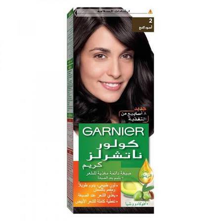 صبغة شعر جارنييه 2 اسود لامع