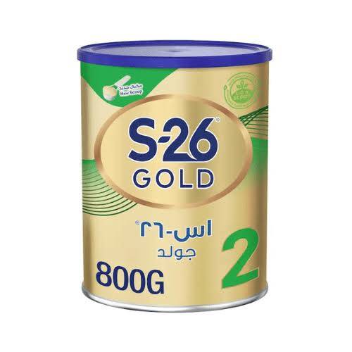 حليب اطفال S 26 رقم 2 حجم 800 جم