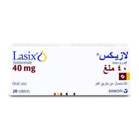 لازيكس 40 مجم 20 قرص 