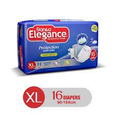 سانيتا اليجانس XL 16 حفاضه حفاضات