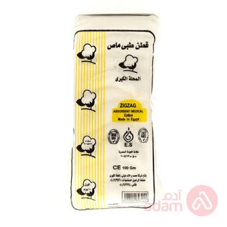 قطن طبي 100 جم 