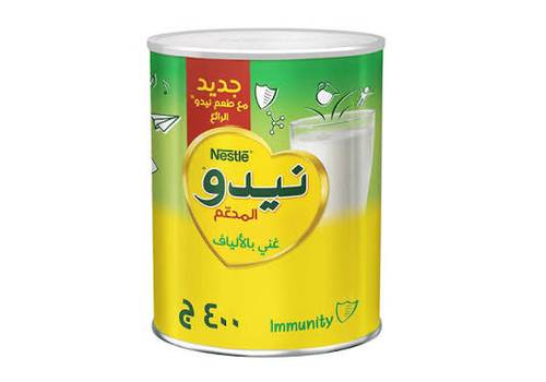 حليب نيدو مدعم 400 جم 