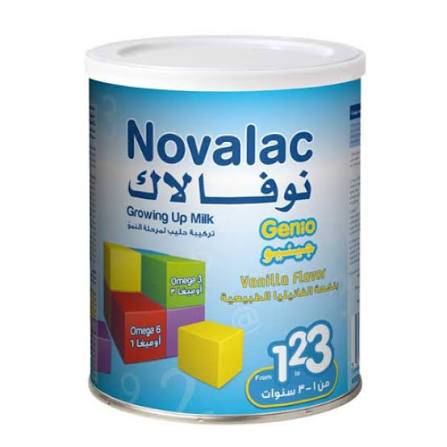 حليب نوفالاك جينيو رقم 3 حجم 800 جم 