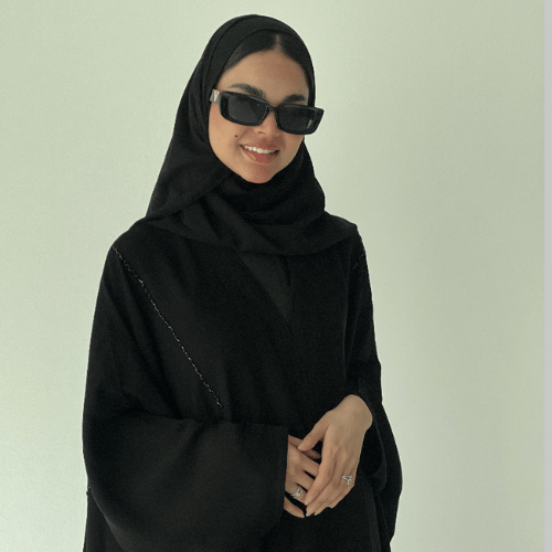 عباية بشت بمطاط داخلي