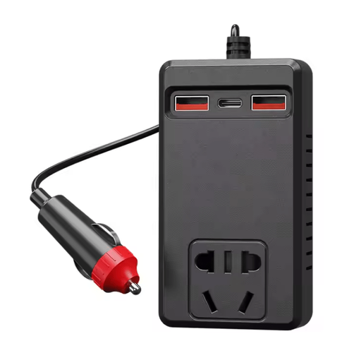 محوّل طاقة ذكي للسيارة مزوّد بمنافذ USB