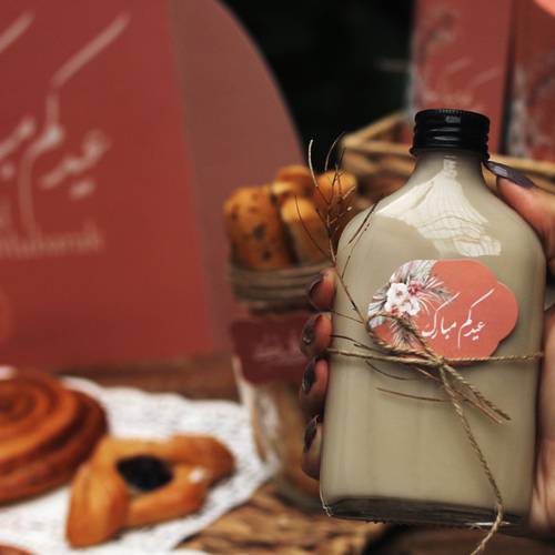 مجموعة من  100  استكر للحلويات ،، بوهو ستايل .. 