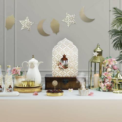  ثيم أهلا رمضان ( 12 ) شخص اللون ذهبي