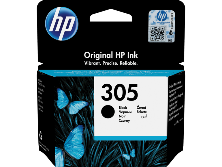 HP 305 Black Original Ink Cartridge خرطوشة حبر سوداء أصلية