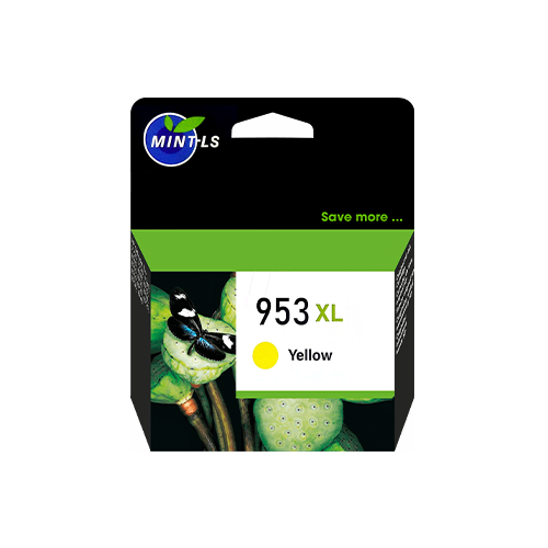 حبر اتش بى 953 اصفر F6U18AE	 منت ال اس