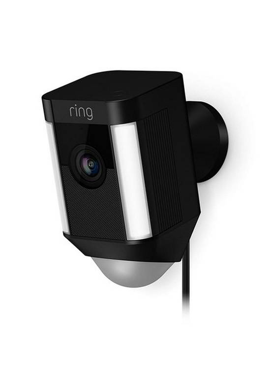 رينج سبوت لايت كاميرا مراقبة اتش دي سلكية - اسود 8SH2P7-BEU0
