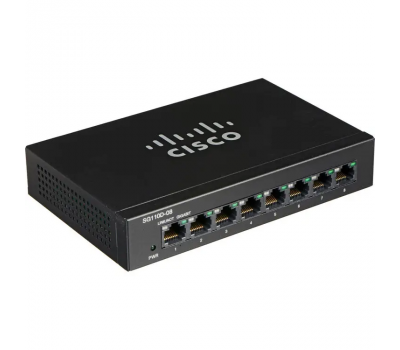 Cisco Desktop Switch SF110D-08 8-Port 10-100-SF110D-08-UK