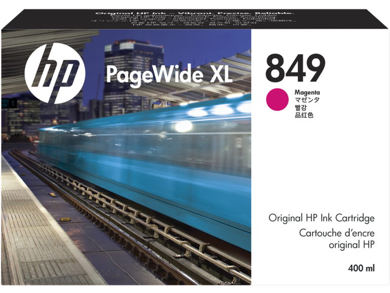 خرطوشة طباعة حبرية HP 849 سعة 400 مل احمرعريضة بحجم XL