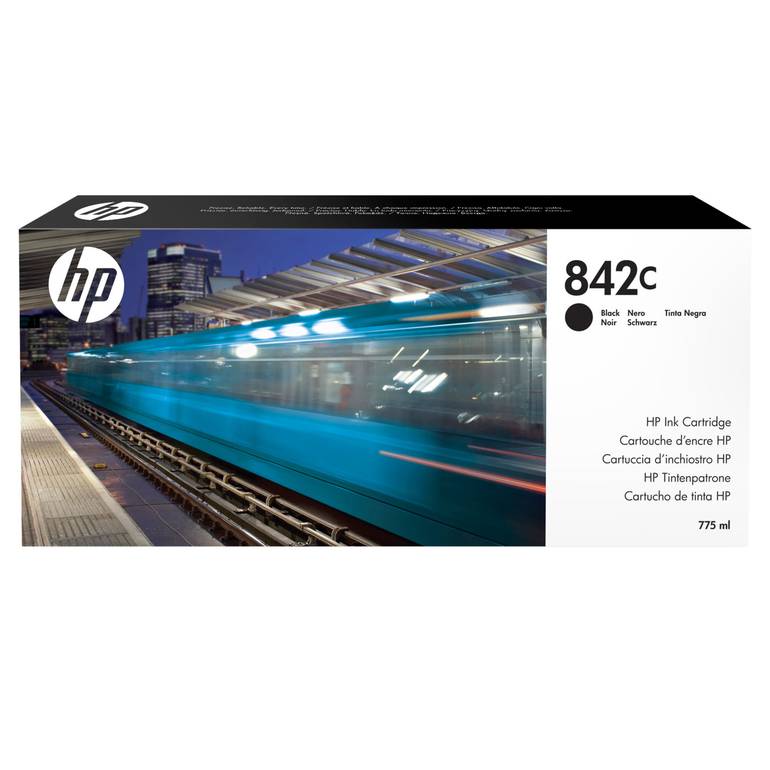 HP 842C 775-ml Black PageWide XL Ink Cartridge خرطوشة الحبر الأسود