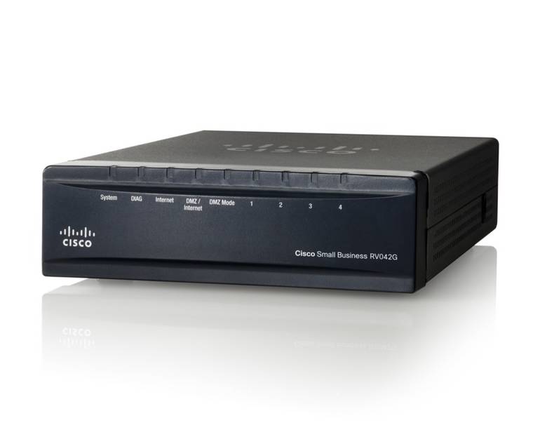 Cisco Router 10-100 4-Port VPN Router-RV042