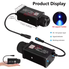 DC12V 12W الألياف البصرية سقف على شكل نجمة مجموعة إضاءة الذكية APP التحكم LED محرك السيارة السماء المرصعة بالنجوم الألياف البصرية الخفيفة